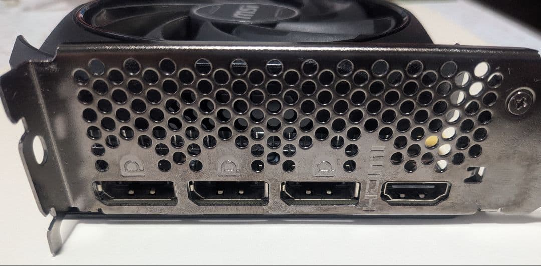 ジャンク品GeForceRTX4060TiVENTUS2X BLACK16GOC