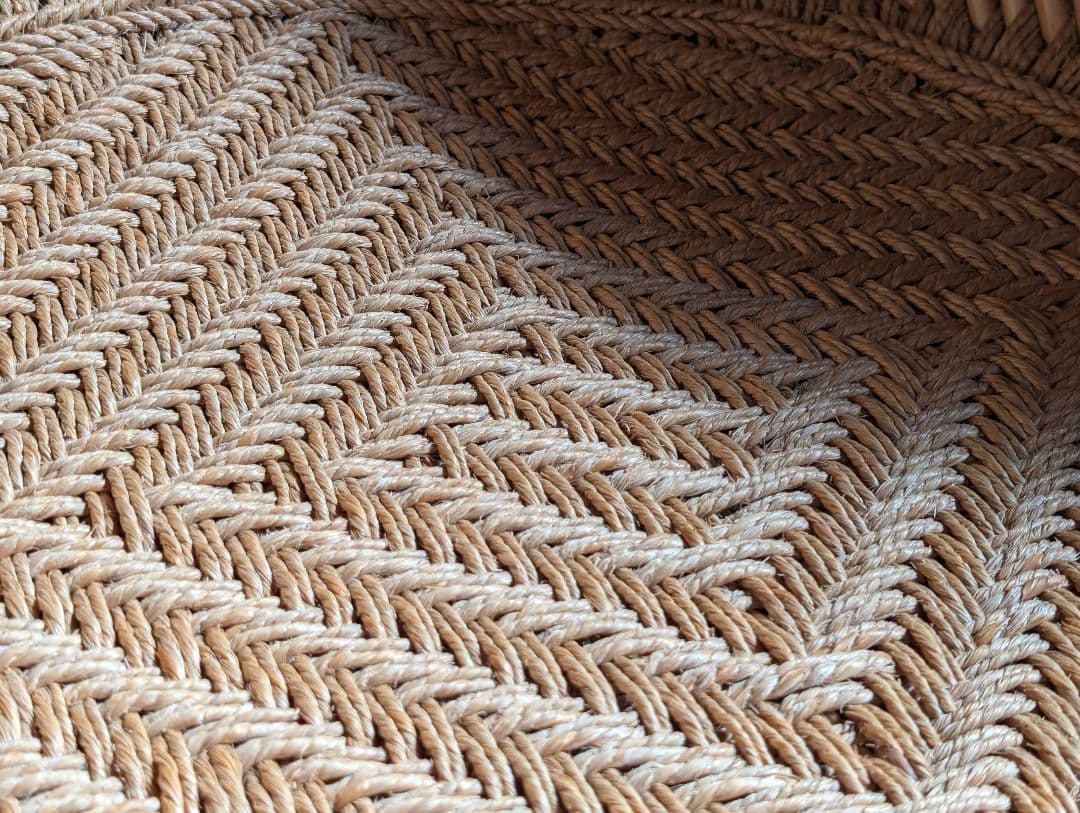 ラタン　籐　アームチェア　スツール　リゾート　バリ島　アジアン　YZ