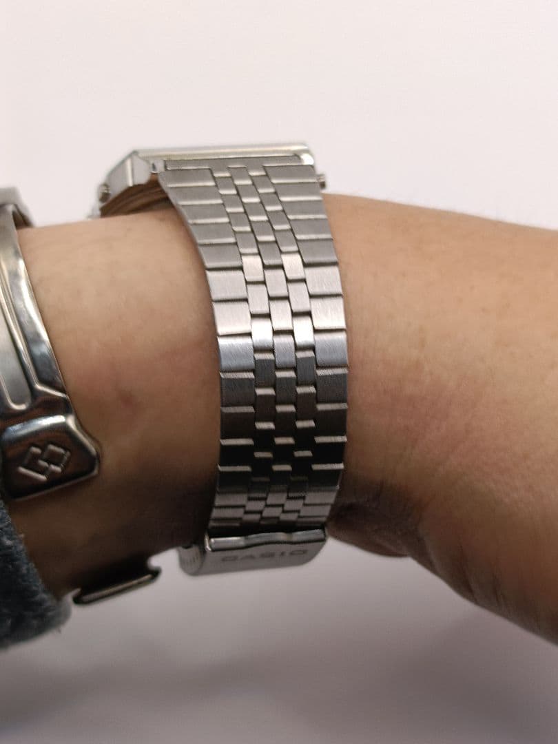 希少日本製CASIO W-34 415 稼働品 80s ヴィンテージデータバンク