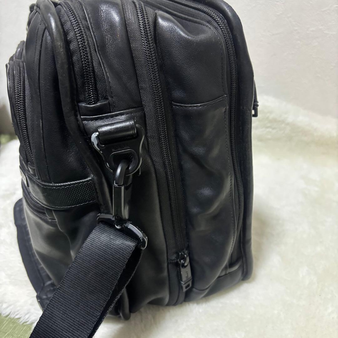 【廃盤】TUMI 2way ビジネスバッグ オールレザー 96141D2 3層