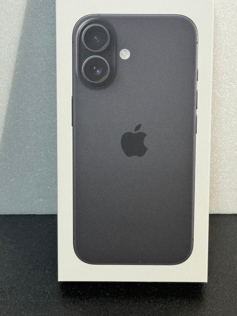 Apple iPhone 16 ブラック 本体256GB 新品未開封品