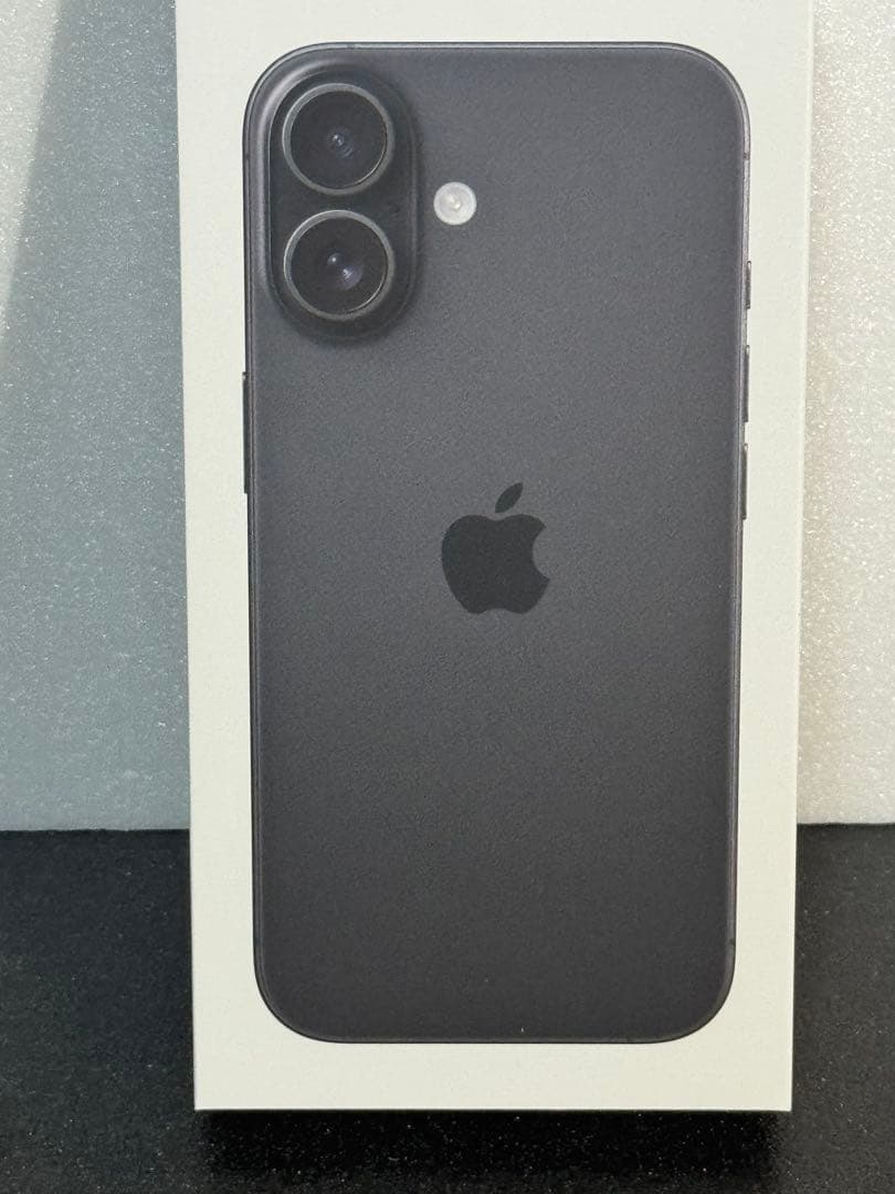 Apple iPhone 16 ブラック 本体256GB 新品未開封品