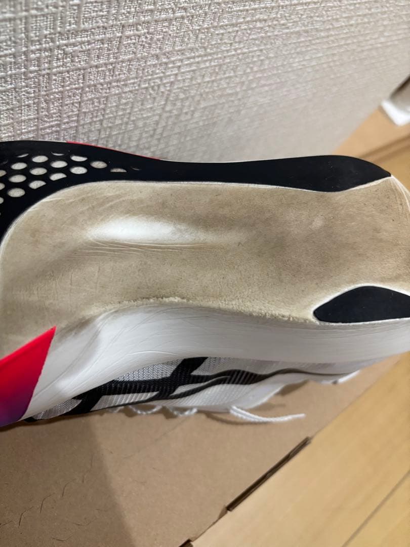 メタスピードレイ　RAY ASICS ランニング ホワイト/ブラック/パープル