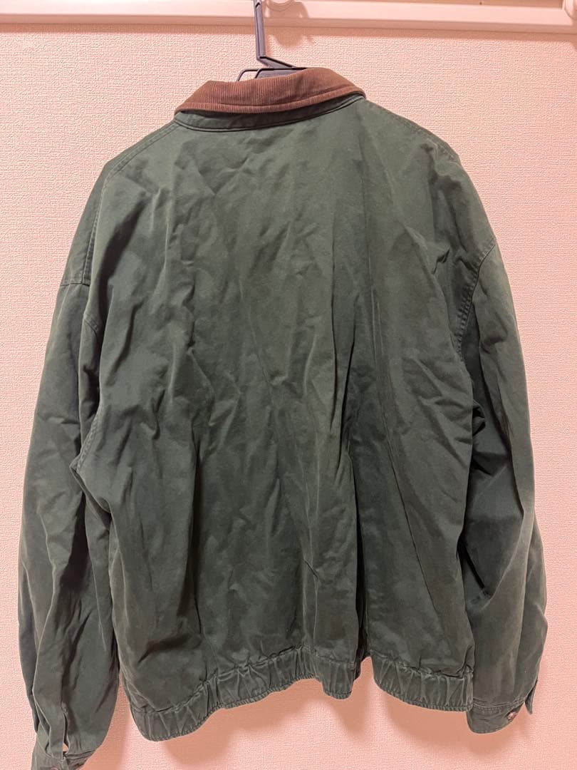 【ポロバイラルフローレン】スウィングトップ　ブルゾン　襟コーデュロイ　刺繍ロゴ