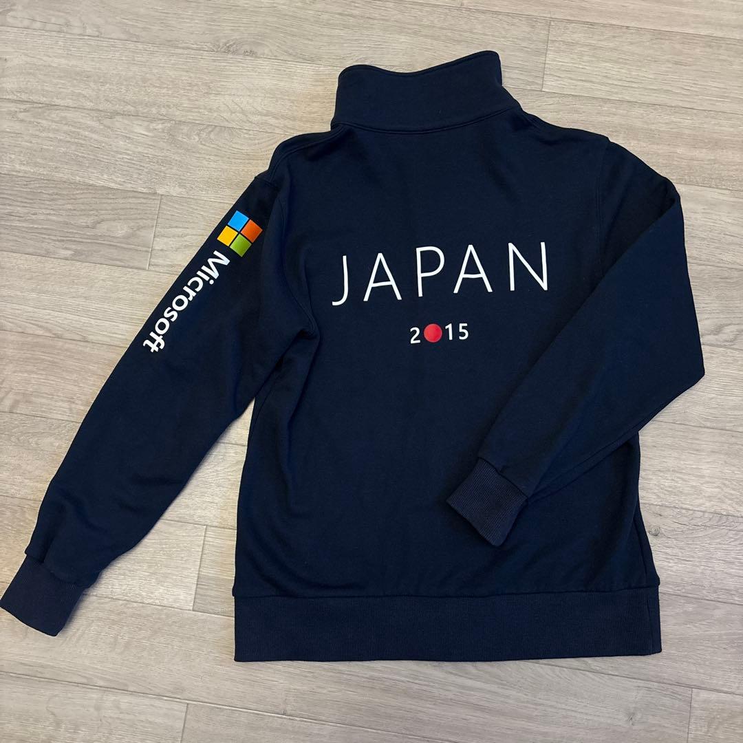 【激レア/非売品】日本マイクロソフト 30周年記念 ジップアップジャケット L