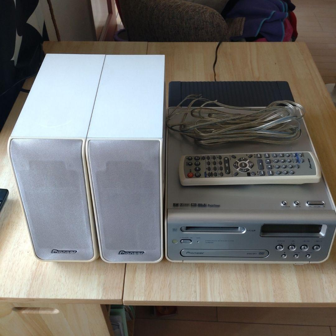 パイオニア アイディPR7DV‐S X-PR7DV-S DVD/MDミニコンポ