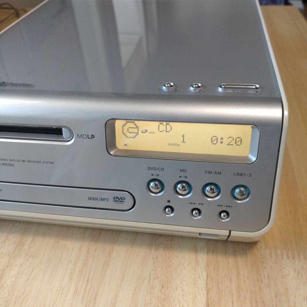 パイオニア アイディPR7DV‐S X-PR7DV-S DVD/MDミニコンポ