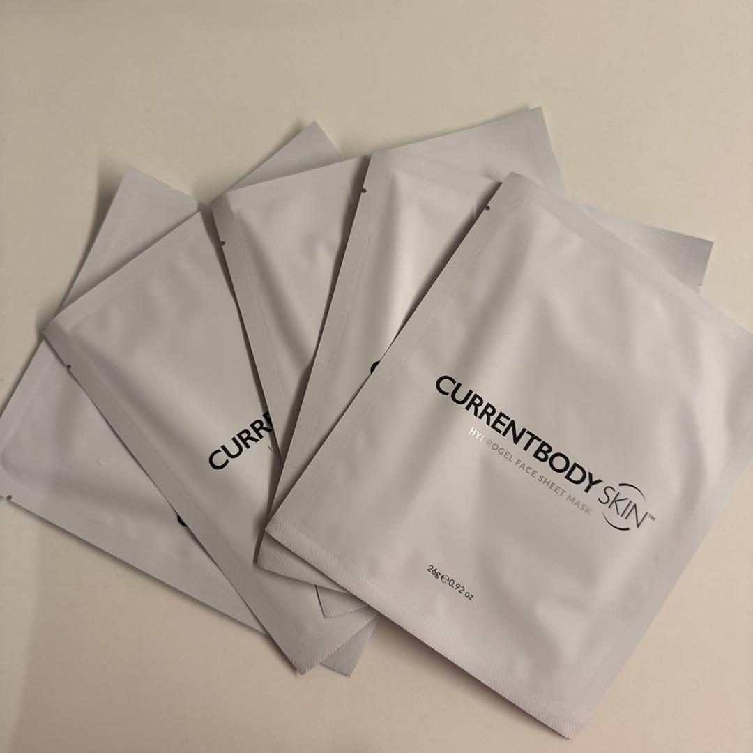 美品！CURRENTBODY ライトセラピーマスクシリーズ ☆スマスク5枚付き