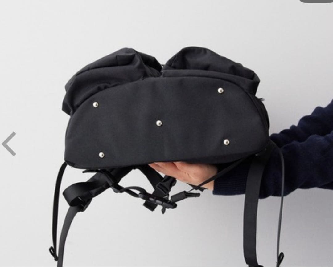 ear PAPILLONNER PEZ×ear撥水刺しゅうリュック　ブラック