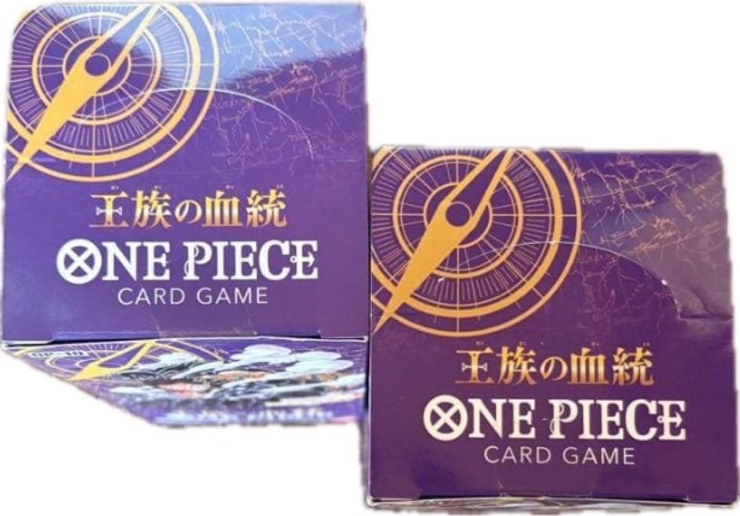 ワンピース　未開封ボックス　テープ付き　王族の血統　２ボックス