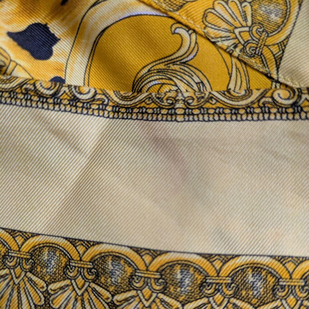 istante イスタンテ ヴェルサーチ シャツ シルク100% イタリア製