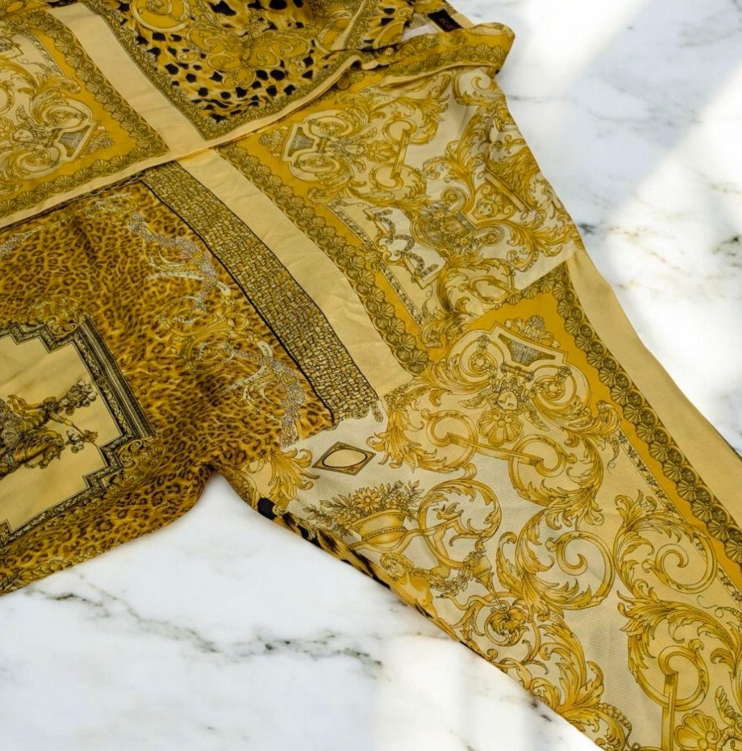 istante イスタンテ ヴェルサーチ シャツ シルク100% イタリア製