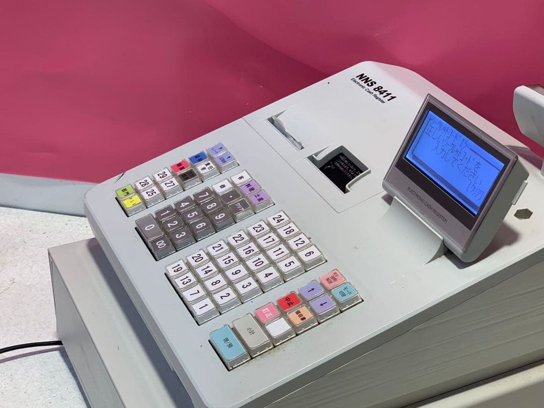 レジスター　￼NNS 8411 動作確認済み