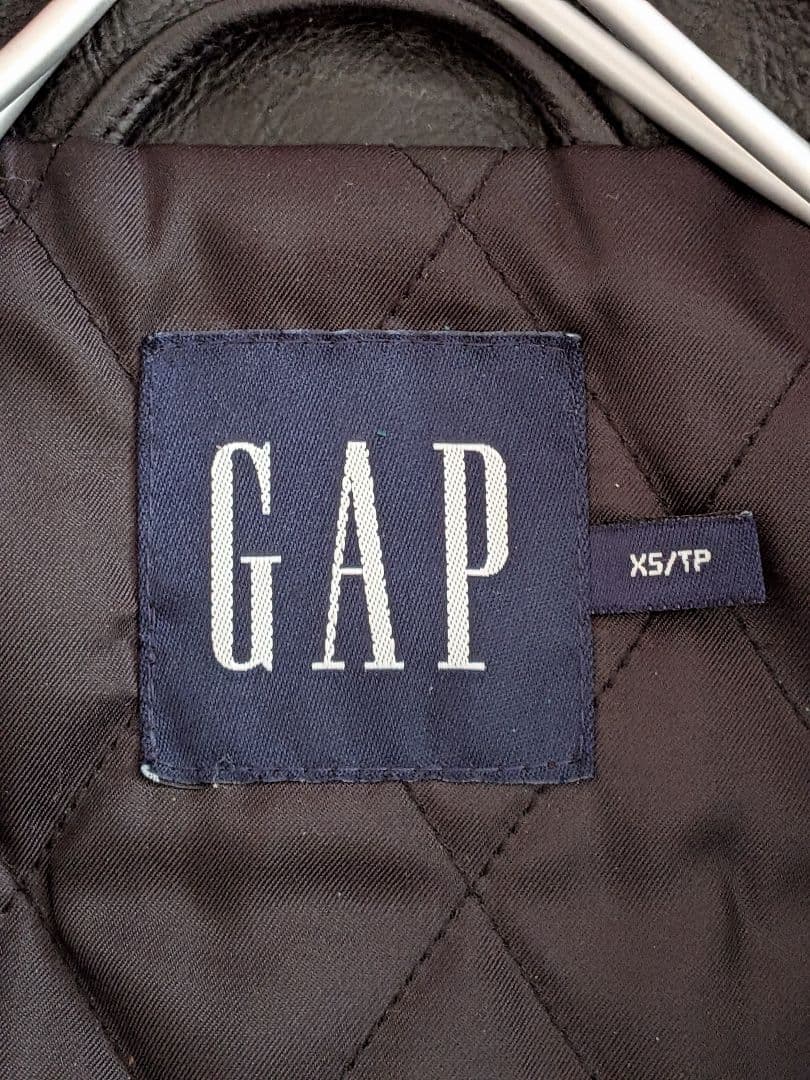 【希少】OLD GAP オールドギャップ　レザージャケット／XS（М相当）