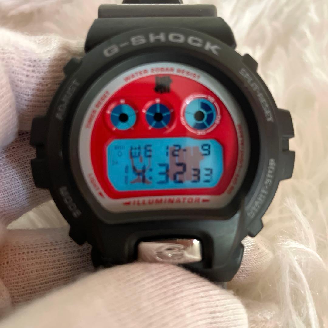 美品　コラボ　G-SHOCK DW-6900 限定UNDEFEATED 別注時計