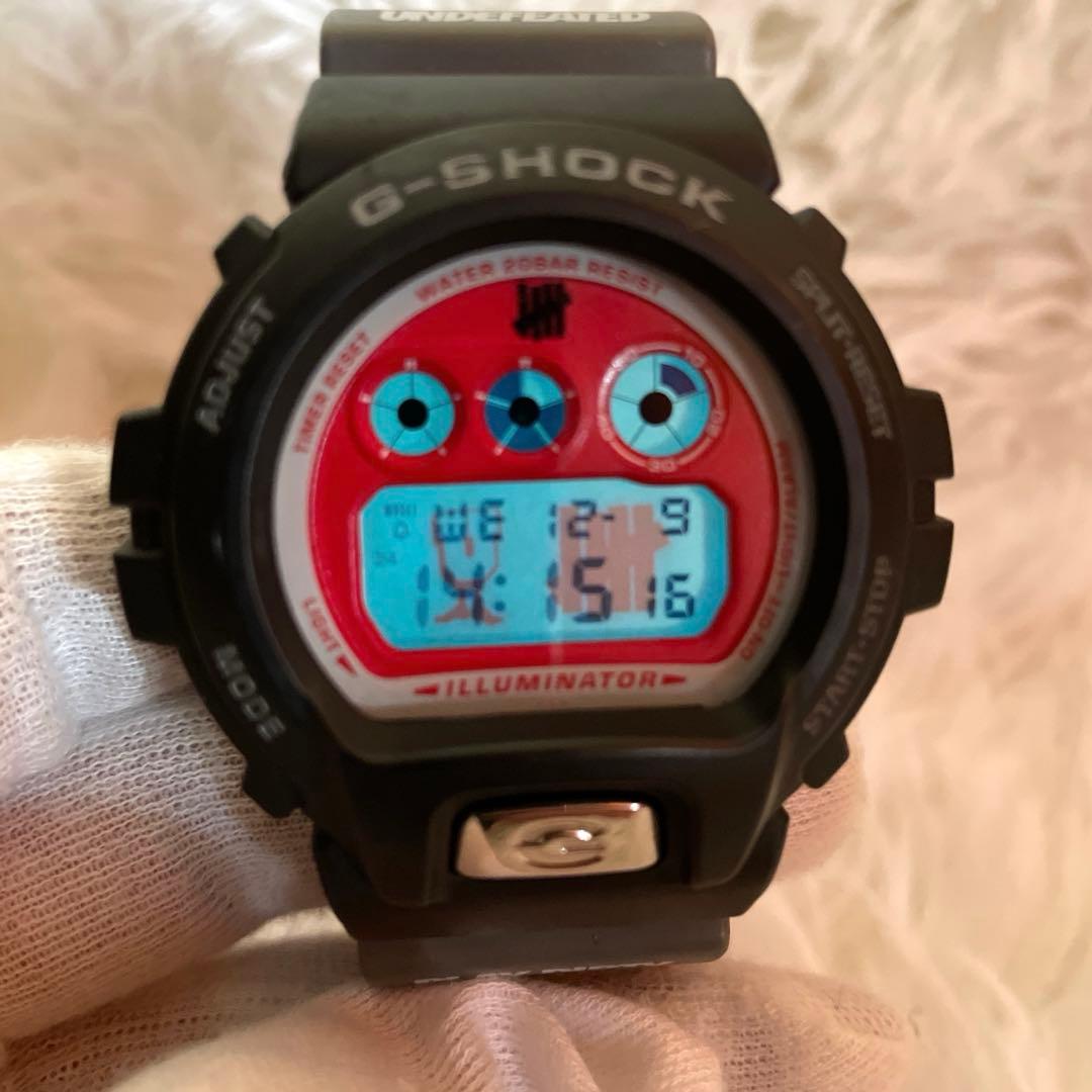 美品　コラボ　G-SHOCK DW-6900 限定UNDEFEATED 別注時計