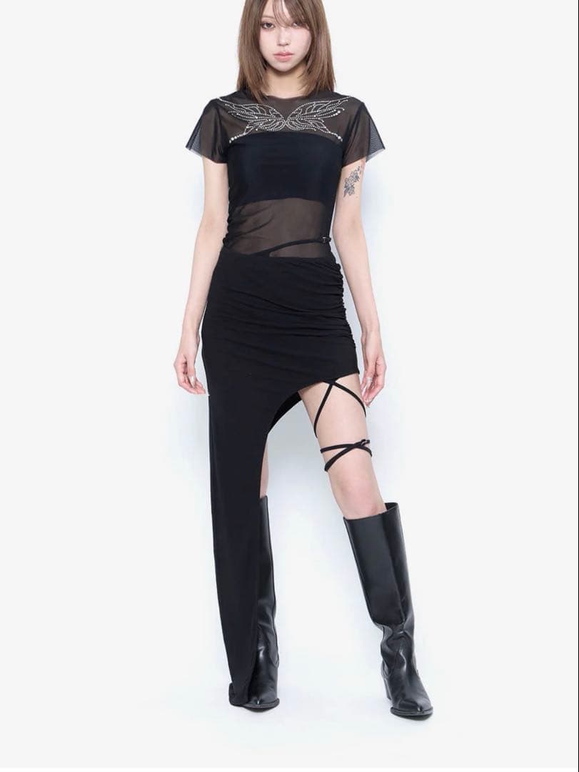 スカート theredthread S curve skirt normal