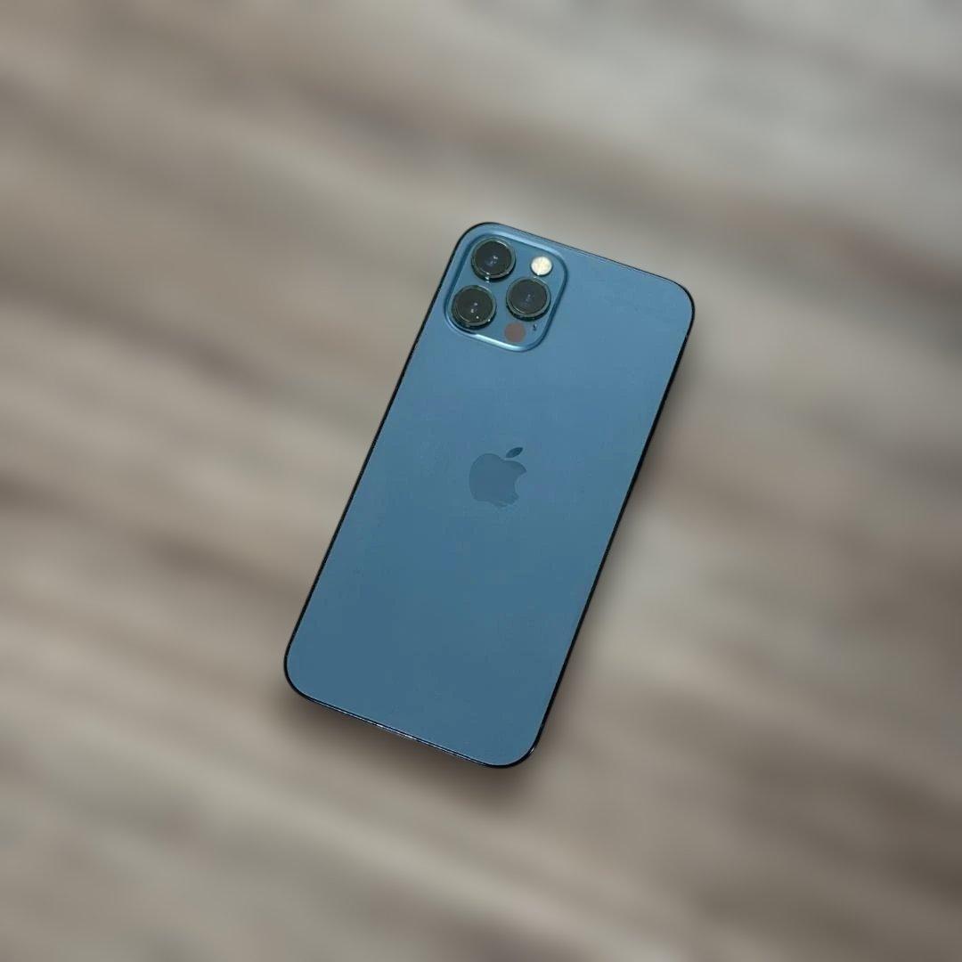 0*^様 iPhone 12 Pro 128GB パシフィックブルー 画面割れ