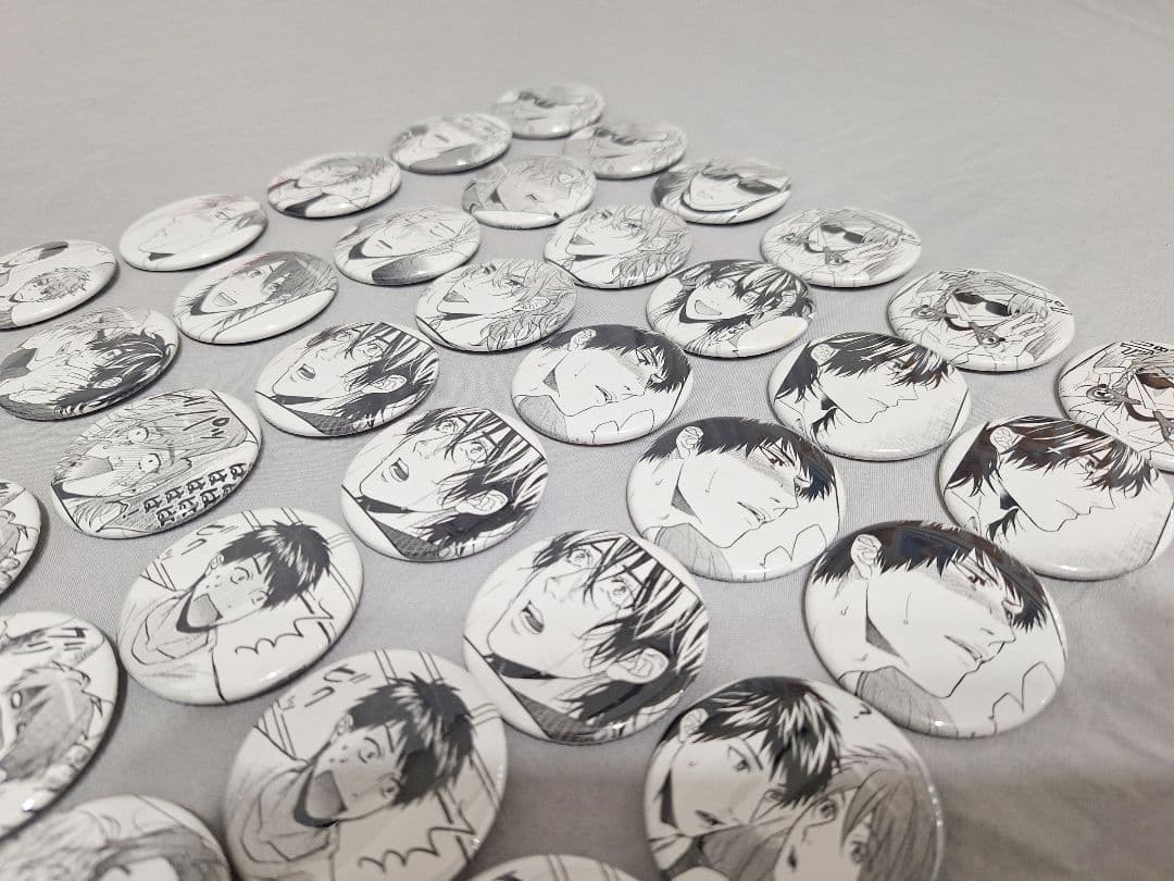 ヤリチン☆ビッチ部 缶バッジ＆カード まとめ売り おげれつたなか 個展 レア