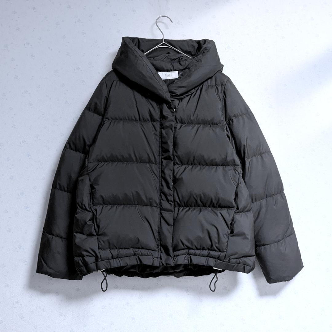 SLOBE IENA ショール フード ショートダウンコート