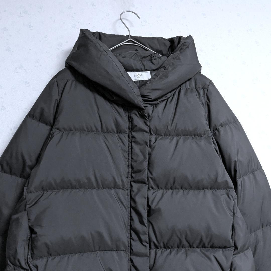 SLOBE IENA ショール フード ショートダウンコート