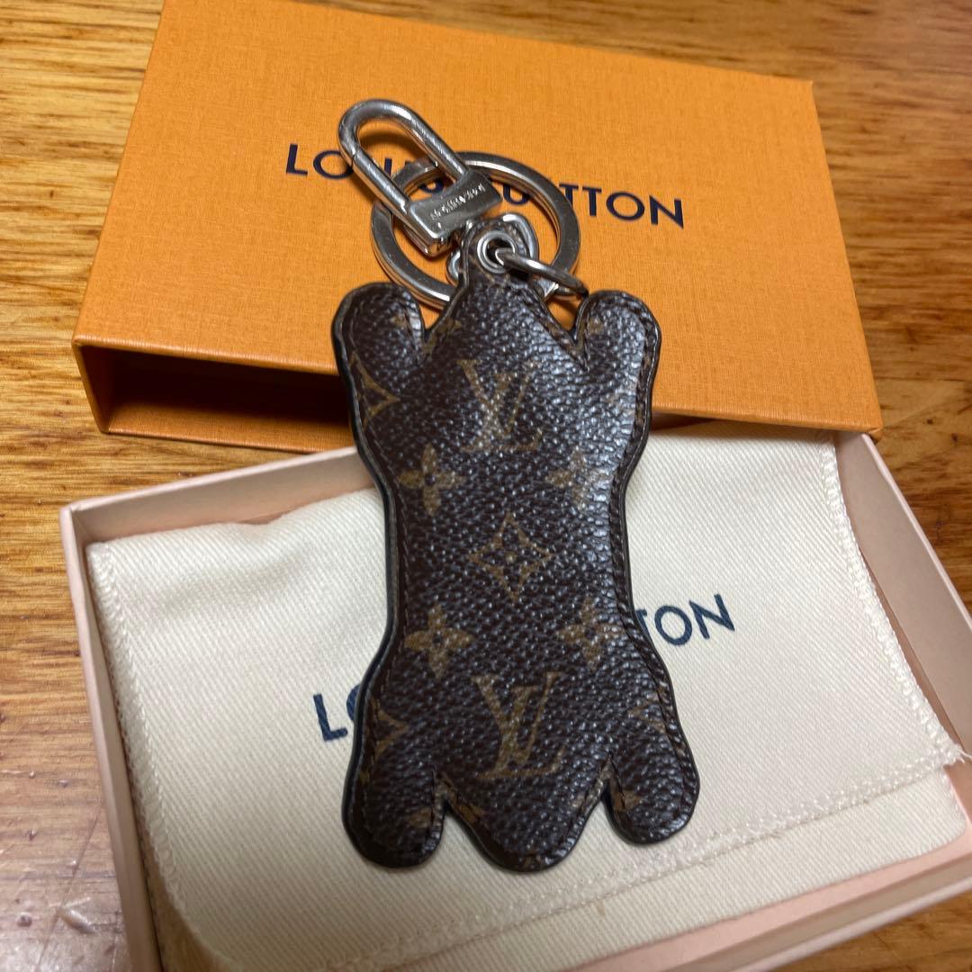 LOUIS VUITTON NIGOコラボ タイガー キーホルダー レザー