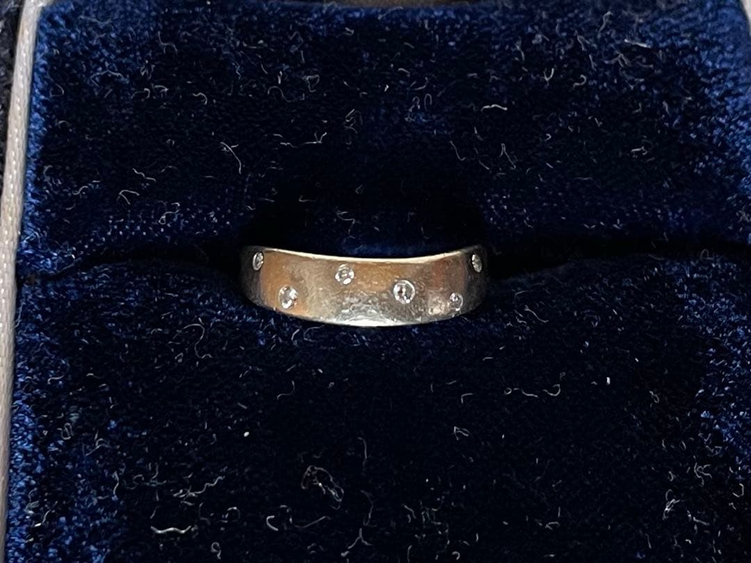 VENDOMEのＫ18ピンキーリング