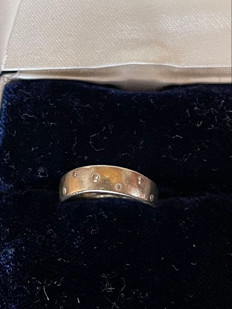 VENDOMEのＫ18ピンキーリング