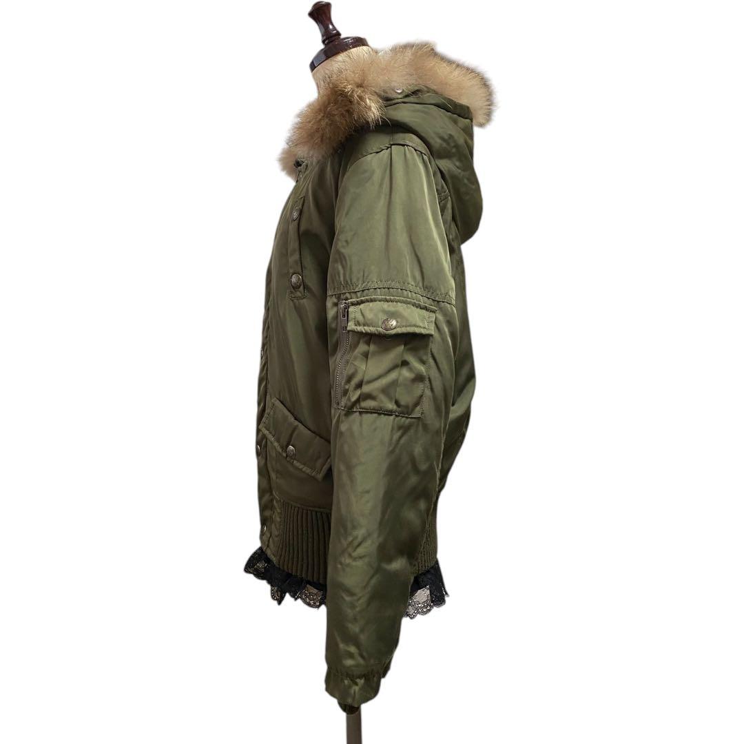 Y2K ファー ミリタリージャケット 平成ギャル archive お兄系