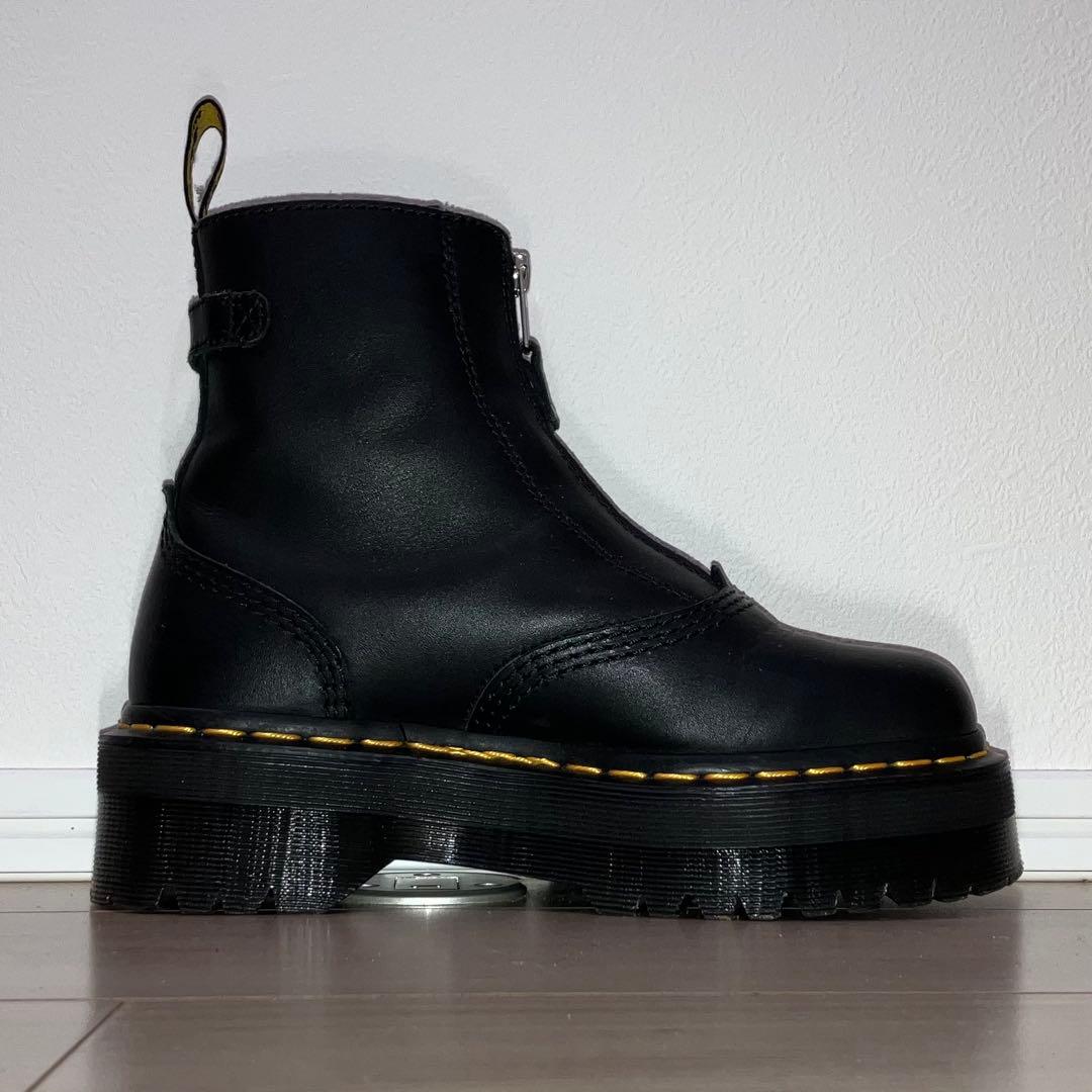 美品 23cm Dr.Martens JETTA 厚底 ジッパー ブーツ UK4