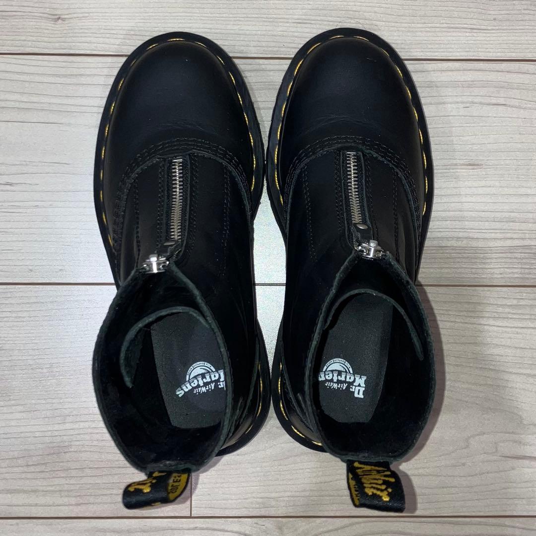 美品 23cm Dr.Martens JETTA 厚底 ジッパー ブーツ UK4