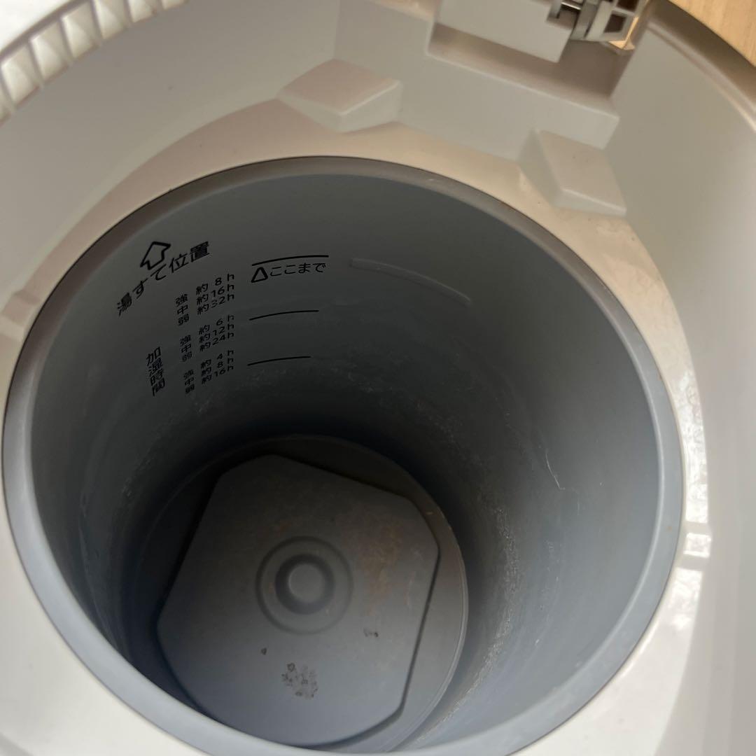 象印 スチーム式加湿器 4.0L ホワイト ee-dd50-wa　2021年製