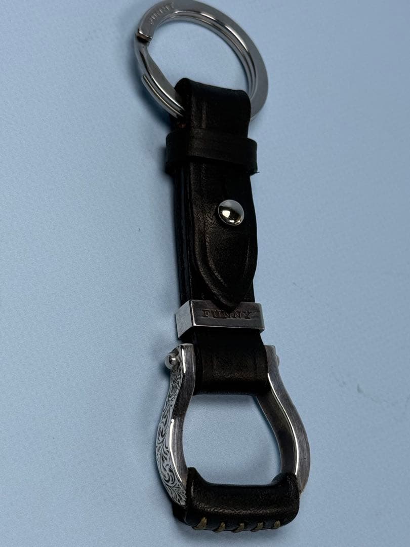 FUNNY製Leather Keyringレザーキーリング