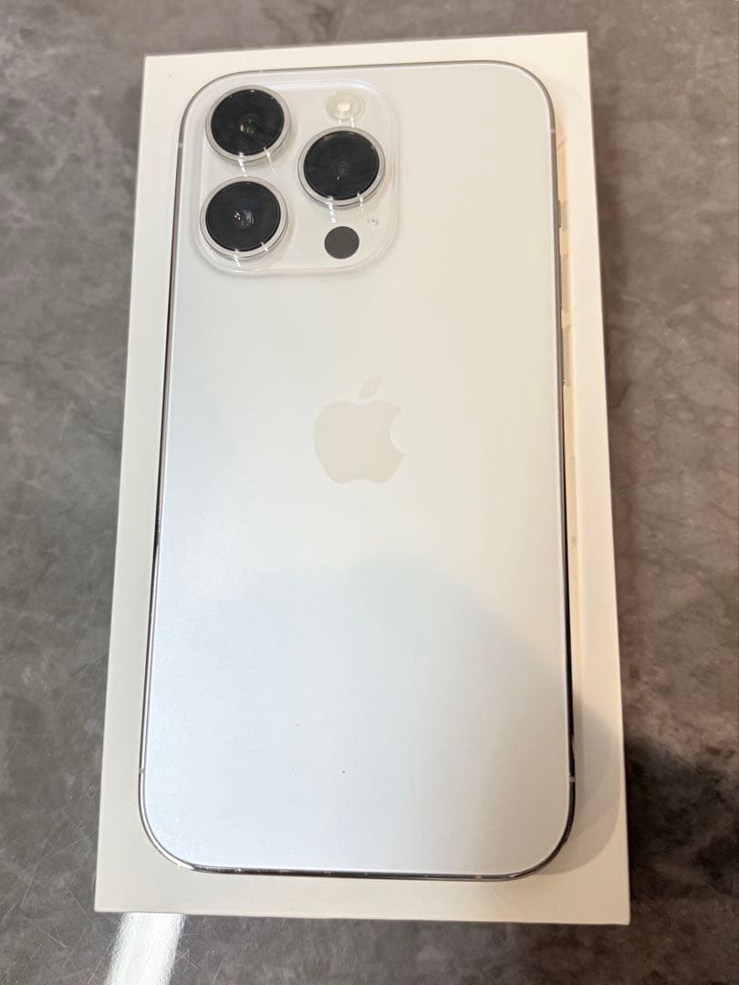Apple iPhone 14 Pro シルバー　256GB 本体 77%