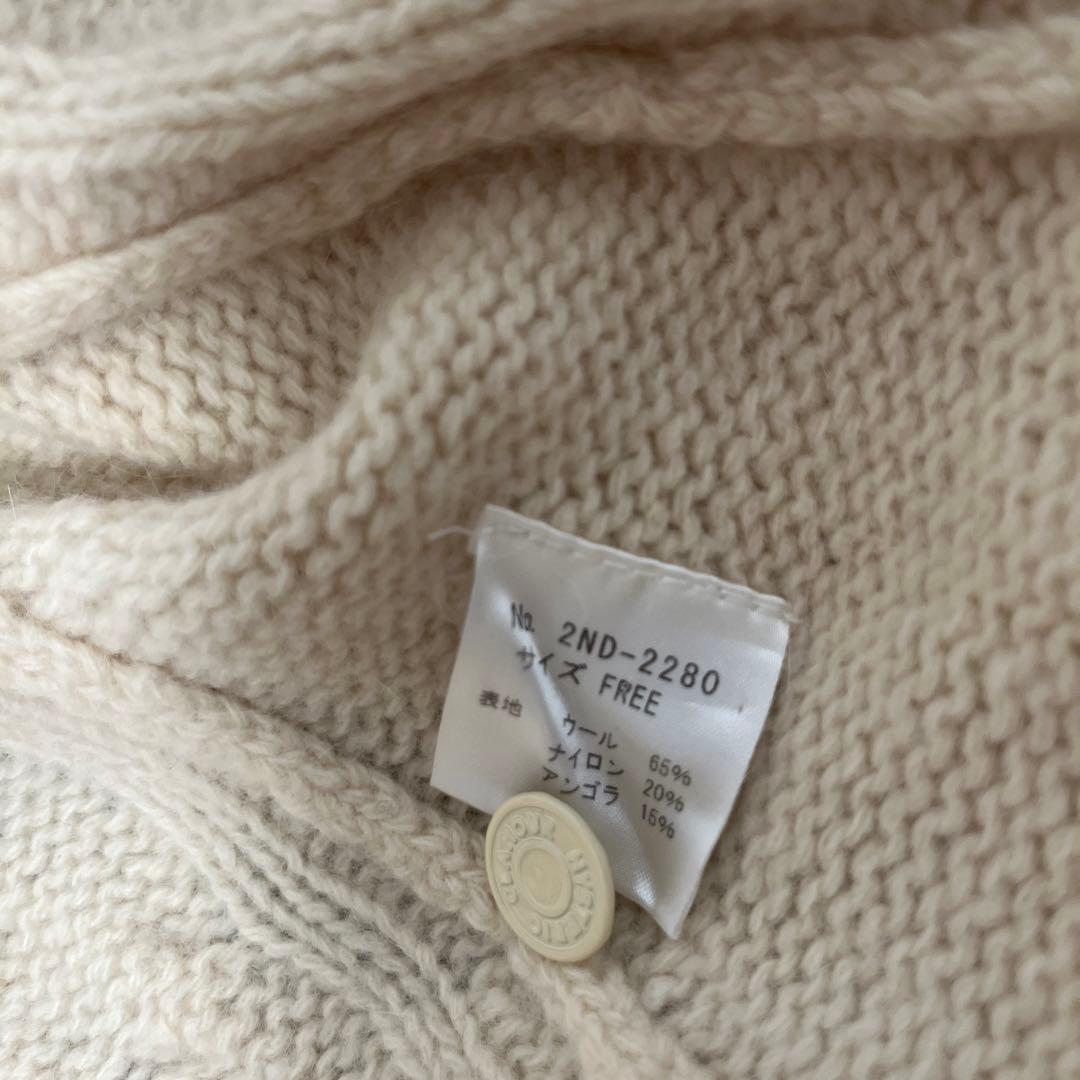 美品　hysteric glamor ライダースニット　ヒステリック