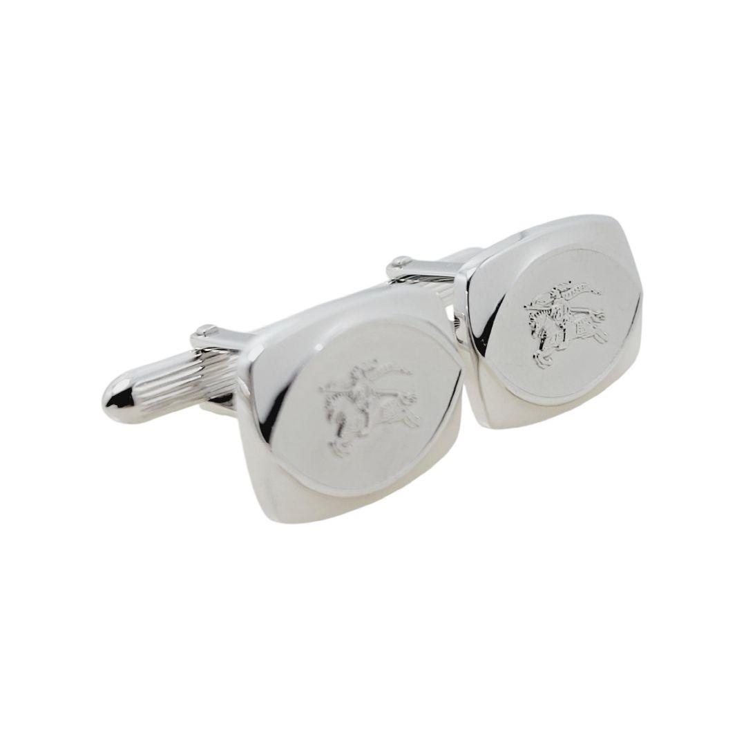 【極美品】Burberrys ネクタイピン カフス ナイト 騎士 シルバー