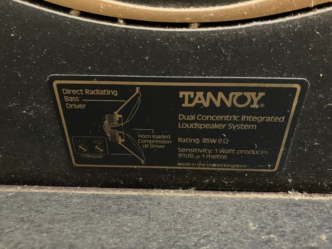 □ TANNOY タンノイ ペアスピーカー