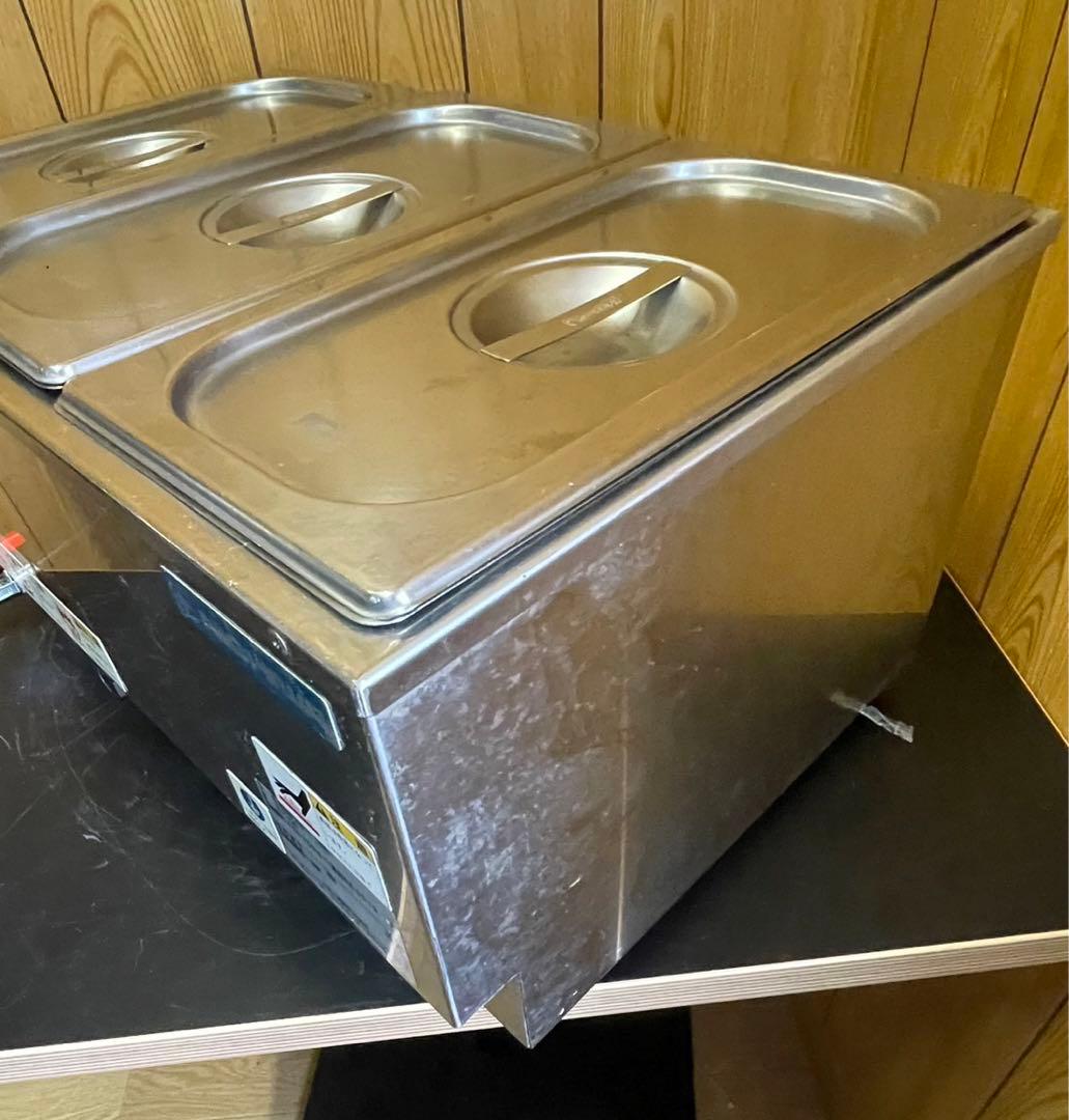 2019年 ニチワ 電気卓上ウォーマー ヨコ型 TEW 湯煎式 単相 100V