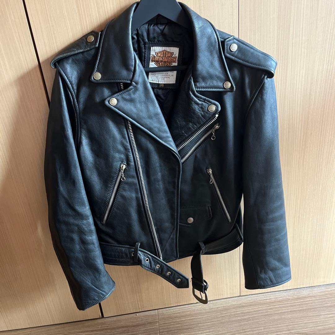 80s Harley Davidson ライダースジャケット サイズ36