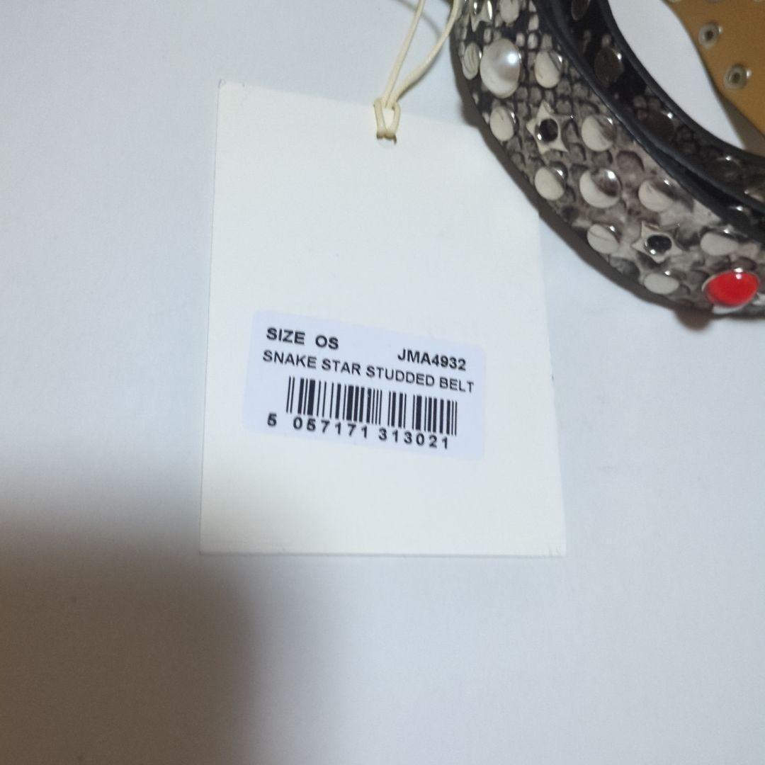 新品タグ付き未使用★JADED LONDON Mamba スタッズ ベルト
