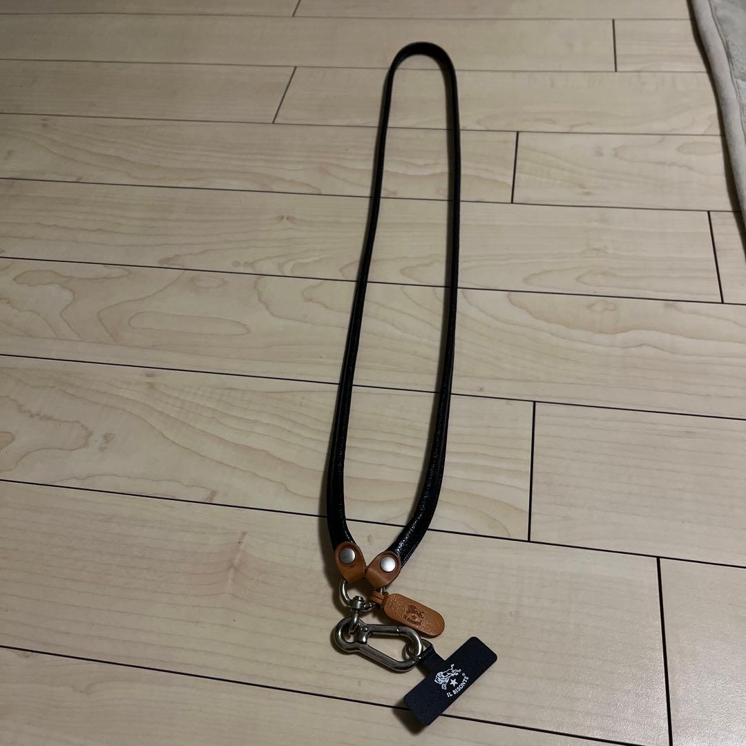 IL BISONTE レザー ストラップ 黒