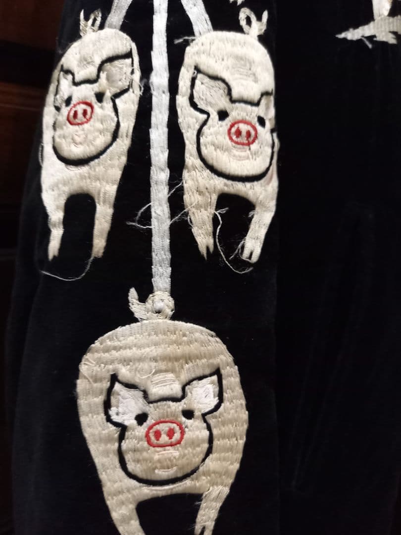 専用ステュディオダルチザン ALABUTA 別珍 スカジャン リバーシブル L