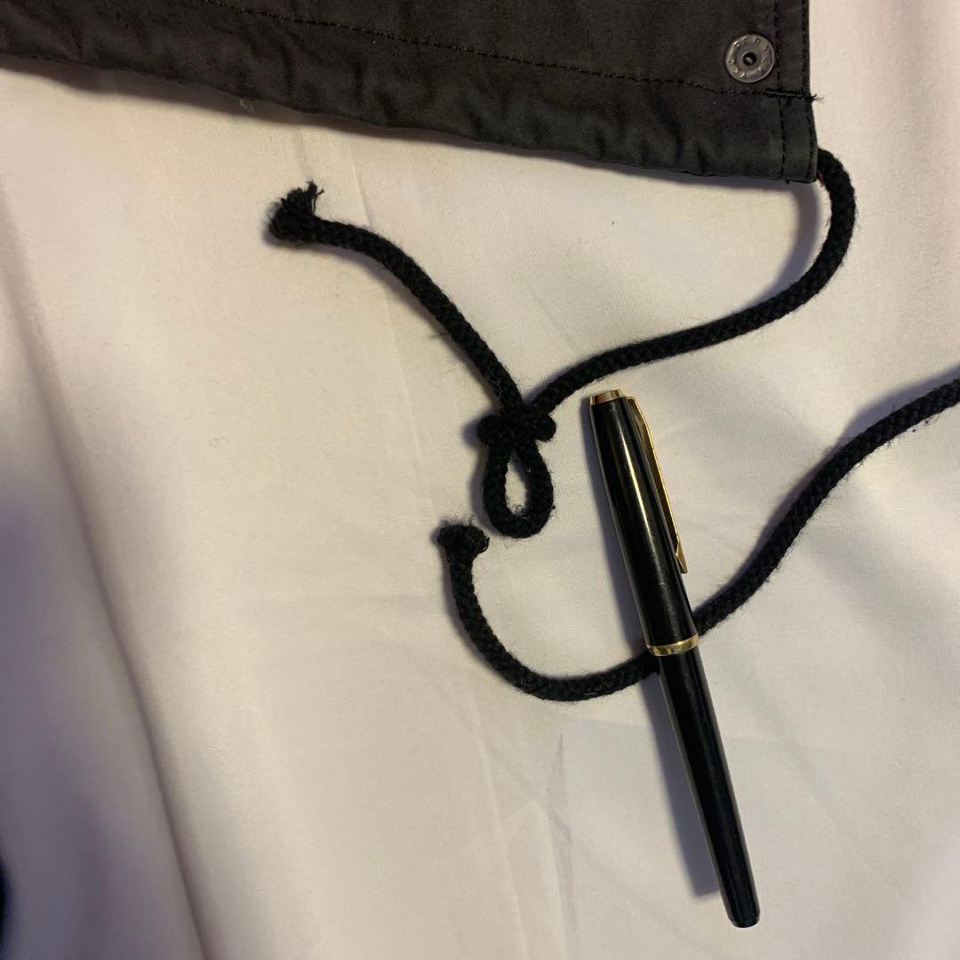 モッズコート取り外しファ付ブラックサイズ44 暖Thinsulateシンサレート