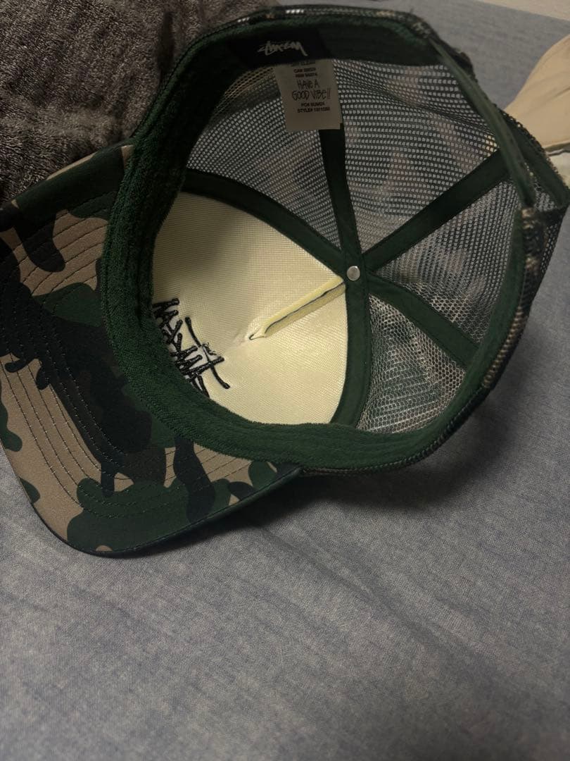 Stussy迷彩cap