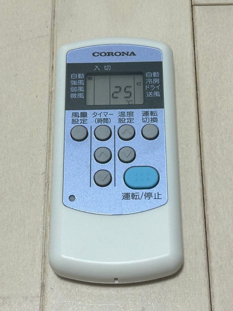 ほぼ未使用/CORONA 窓用エアコンCW-F1624R-WS/5年延長保証付