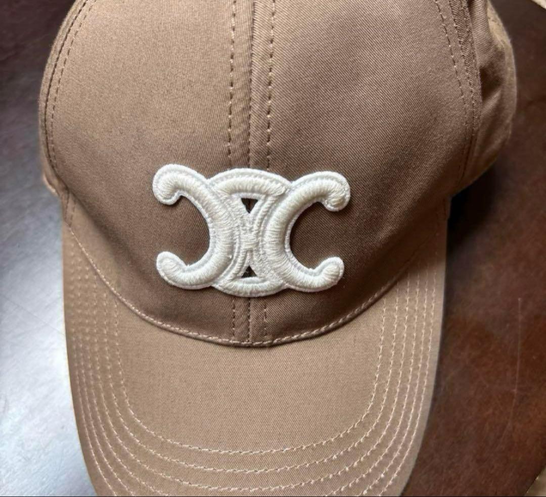 s*︎様 CELINE セリーヌ ベースボールキャップ キャップ トリオンフ グ