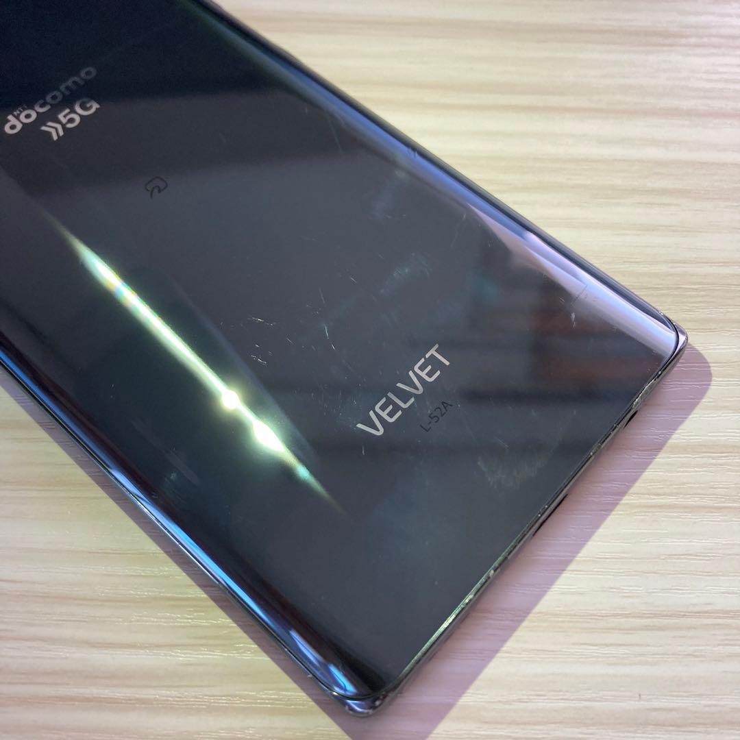 LG VELVET L-52A 128GB バッテリー良好 SIMフリー