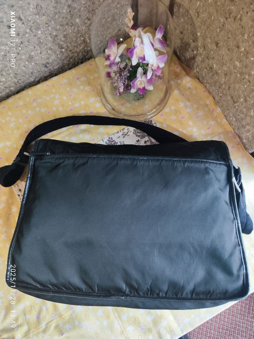 PRADA ブラダ メッセンジャーバッグ/ショルダーバック ブラック 美品
