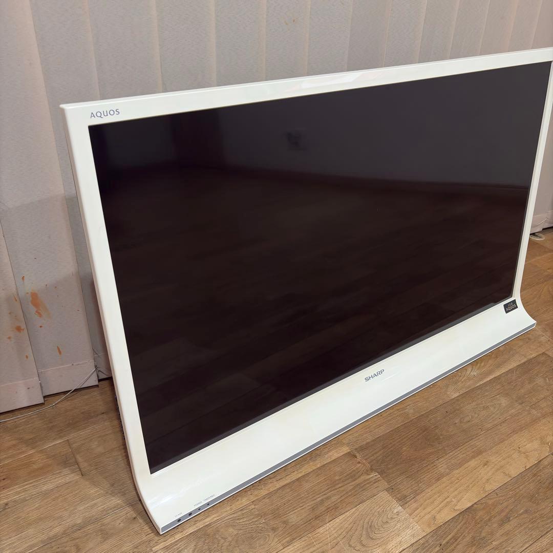 極美品 シャープ 40V スタイリッシュ 液晶テレビ LC-40J9 LED 白