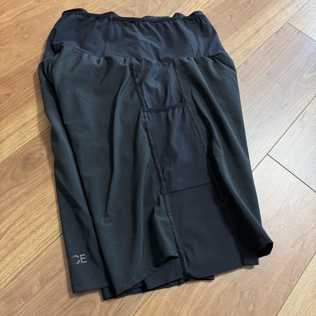 【美品】CHANCE AROW ULTRA SHORT ランニングタイツ L 黒